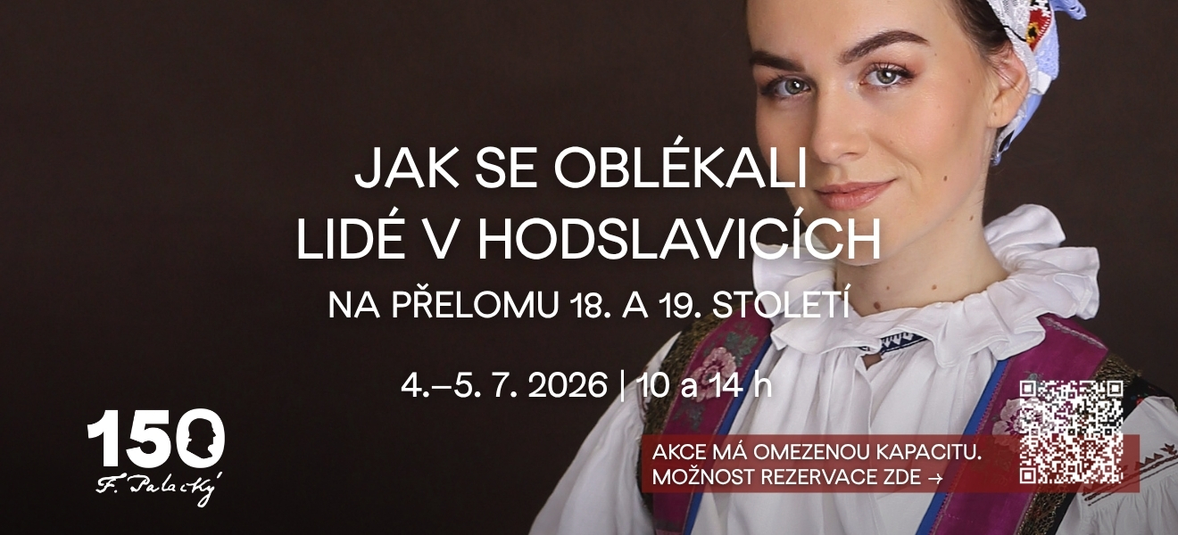 Web banner Oblekani v Hodslavicich Rodn&yacute; dům Franti&scaron;ka Palack&eacute;ho🏛️